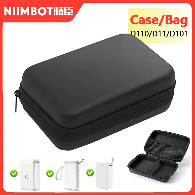 Niimbot Case Bag Mini Portable Printer Pocket Label Thermal Printer USE Protective Shell For D110 D11 D101