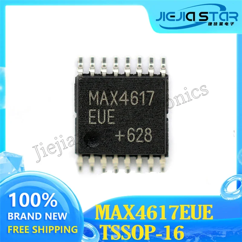 Electronics IC MAX4617EUE TSSOP16 ชิปแปลงตัวรับส่งสัญญาณ IC MAX4617 ใหม่ต้นฉบับในสต็อก