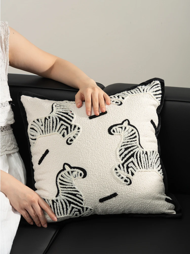 Modern Luxury Sofa Pillow Home Hotel Homestay Decorative Ornaments Bedside Pillow Bedroom Backrest Pillow Waist Pillow