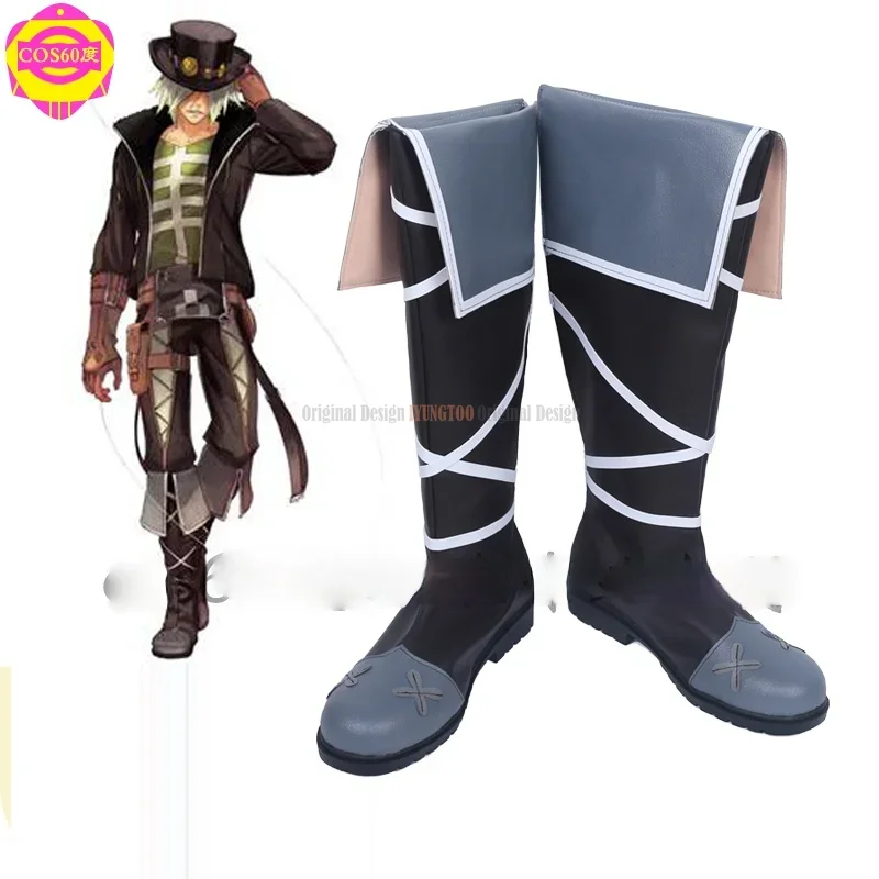

Tales of Zestiria Dezel Anime Characters Shoe Cosplay Shoes Boots Party Costume Prop