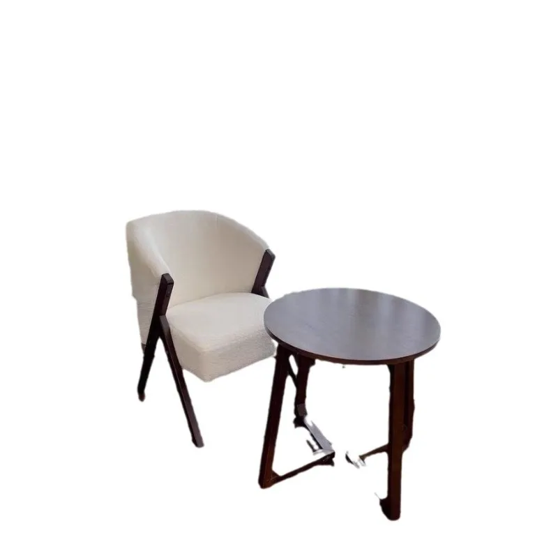 

Office Single Dressing Balcony Bedroom Homestay Simple Leisure Sofa Table Chair