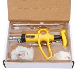 1 Pc Livestock Continuous Injection Syringe 5/10ml Plastic Automatic Vaccination Animal Medicine Feeder for Cow Pig Sheep