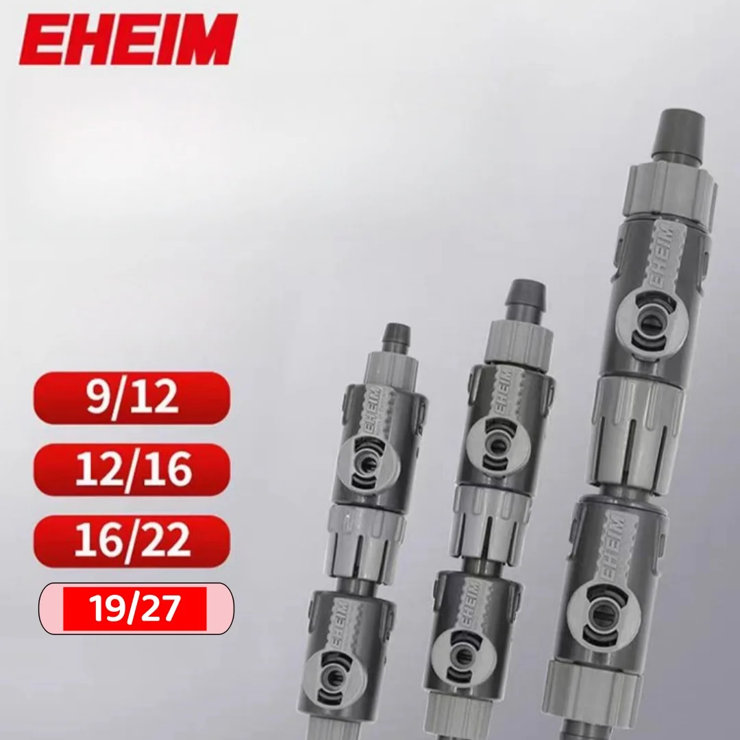 Eheim-llave de doble grifo con acoplamiento rápido, filtro de acuario, liberación, doble 9/12mm(S) 12/16mm(M) 16/22mm(L)