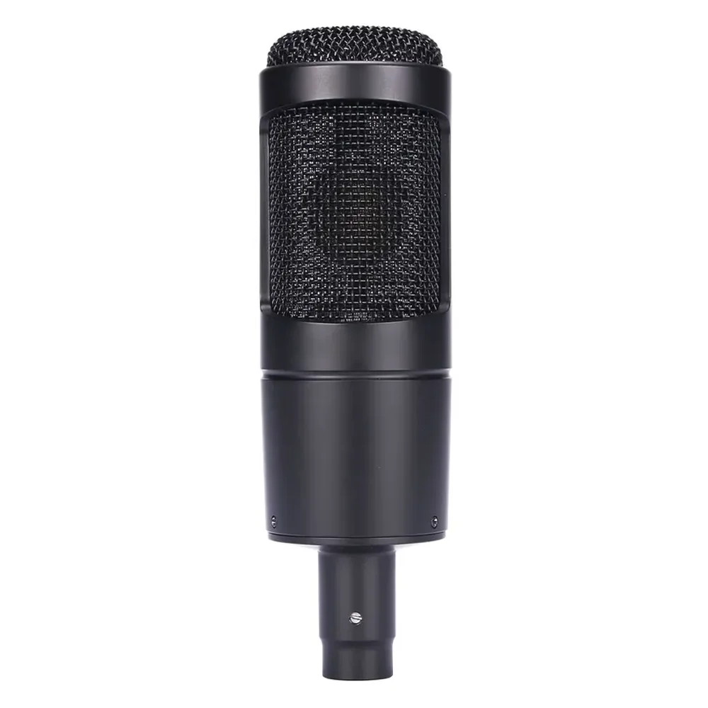 AT2035 Audio Wired Cardioid Condenser Microphone Wide Dynamic Range for Performance Live Recording Vocal Condenser MIC