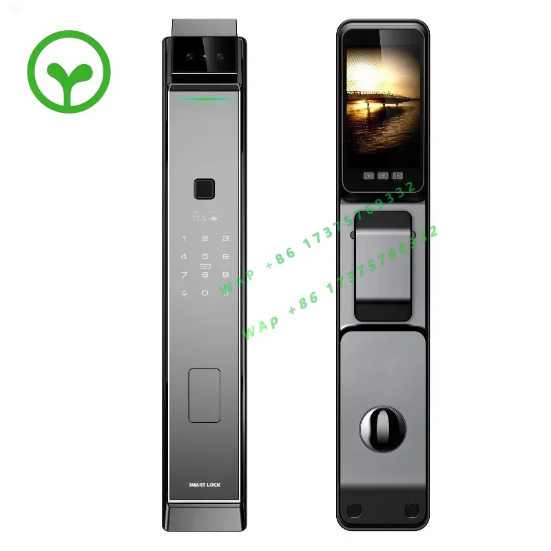 New features Hot-selling house security facial recognition fingerprint smart lock door outdoor