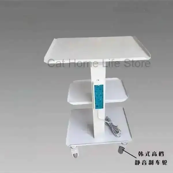 Cart Rolling Salon Trolley Cart Bar Storage Tray Salon Furniture Trolley With Wheel Carritos Organizadores Barber Equipment
