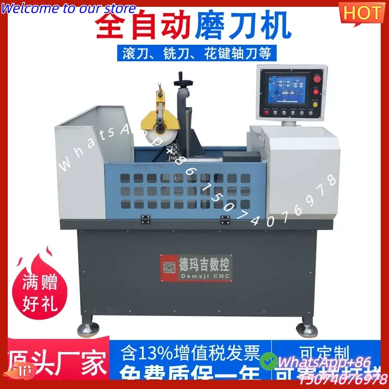 2026 Demagi automatic roller blade sharpener full protection K3 straight row knife sharpener