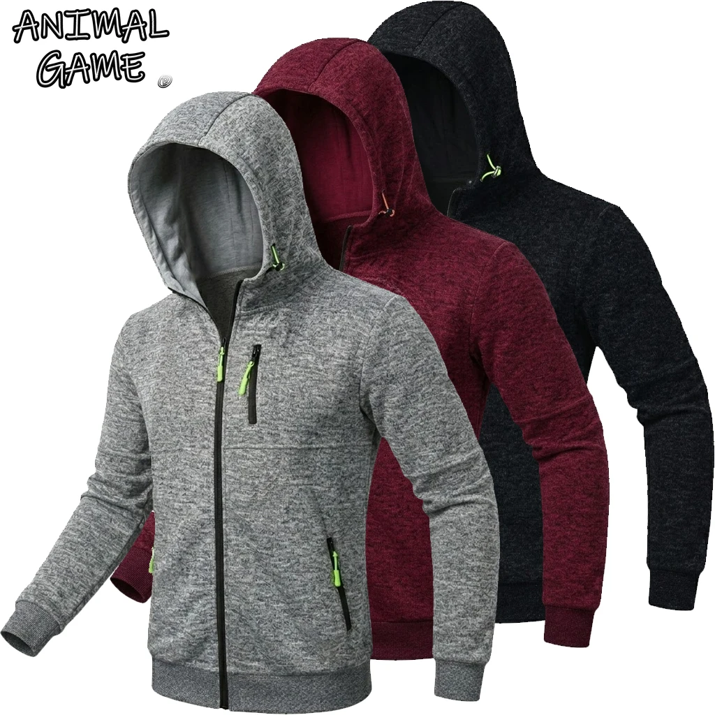 

Новые повседневные толстовки на молнии для мужчин, уличные толстовки на молнии, роскошные рабочие худи, мужские толстовки для фитнеса и спорта, модные куртки и пальто для мужчин