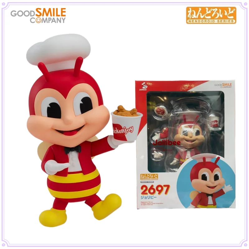 

GSC Original Nendoroid Series No.2697 Jollibee Anime Q Version Action Peripheral Figure Toys for Boys Gift Collectible Ornaments