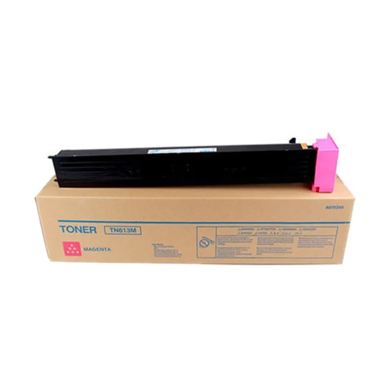 1 Piece TN613K TN613Y TN613C TN613M TN613 Compatible For Konica Minolta Bizhub C452 C552 C652 Toner Cartridge
