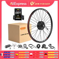 BAFANG 500W 750W Hub Motor eBike Conversion Kit 48V Rear Drive Wheel Engine For Electric Bike 26 27.5 28 29 700C Bicycle Kits