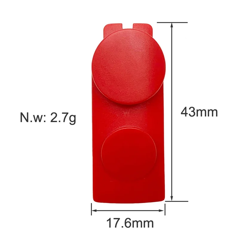 YCOC-For دايسون V7V8V10V11V15 أجزاء محرك كهربائي تمديد قضيب تنظيف مشبك للرأس مشبك زر وقطع غيار الربيع