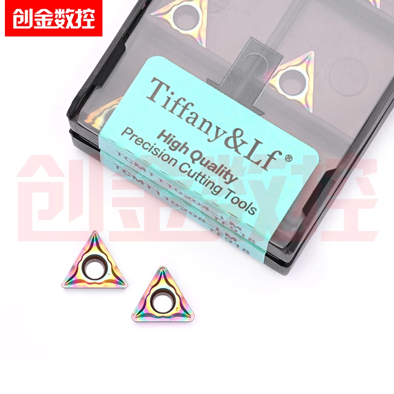 

DESKAR Треугольные режущие инструменты с ЧПУ для закаленных материалов Лезвие TCMT110204 TCMT110208-LM TF918 Токарный инструмент из твердого сплава