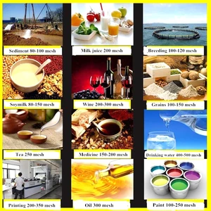 20-500 الغذاء الصف تصفية شبكة النايلون ميكرون شبكة المطبخ النفط فلتر المياه السائل الشاشة القماش على وجه التحديد النبيذ البيرة المشروب مصفاة أعلى 8 بيع صافي نايلون للإسفنج - No4