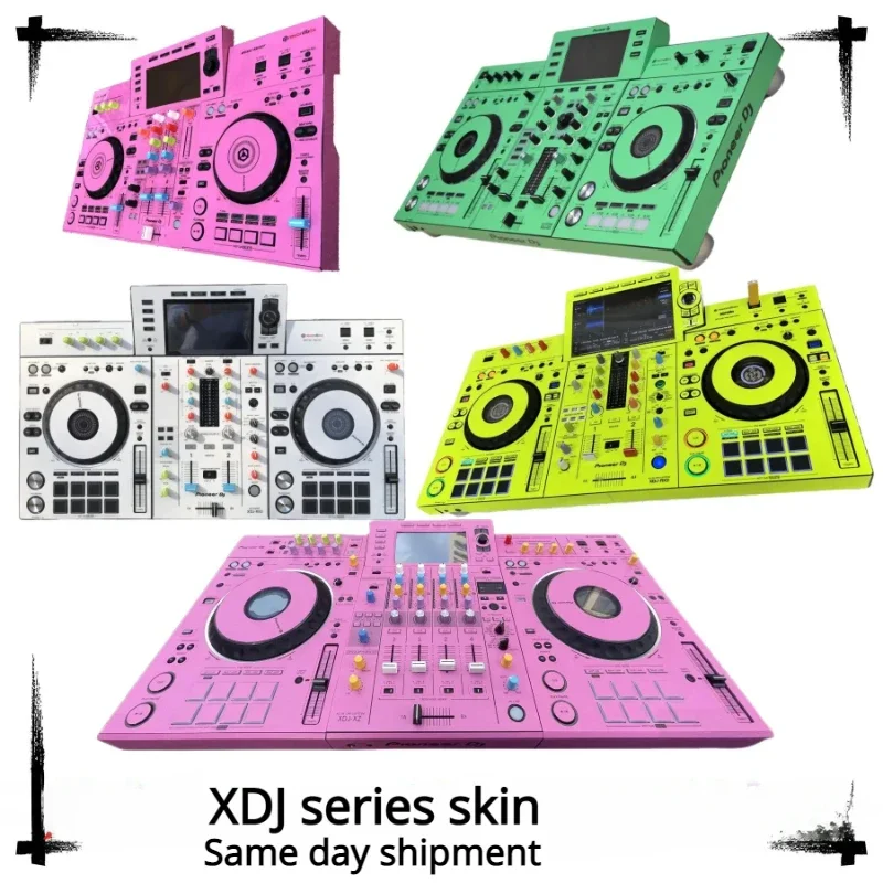 สติกเกอร์เซอร์ราวด์เต็มรูปแบบผิวแบบ all-in-One สำหรับ XDJ-RX3 RR RX RX2 XZ เหมาะสำหรับนักบุกเบิกคอนโทรลเลอร์
