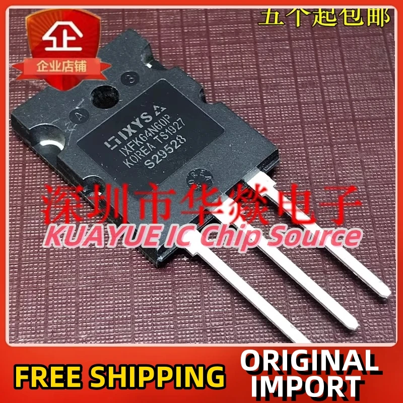 

10PCS-30PCS IXFK64N60P TO-264 600V 64A Fast Shipping Quality Guarantee