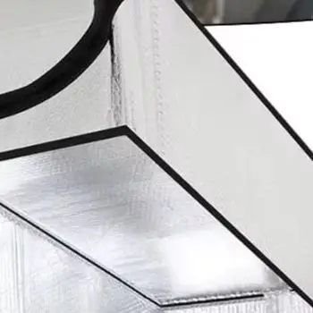 Aluminum Foil Attic for access Cover with Bubble Layer Designed to Seal Stair Openings and Reduce Energy Loss in Homes