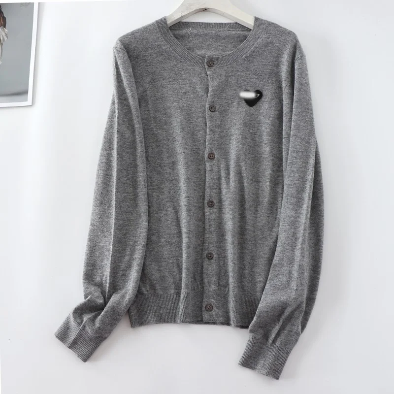 Women's Knitted Cardigan Sweater Spring Autumn Woolen Face Versatile Top Quality Brand Label Removed Open Front Coat