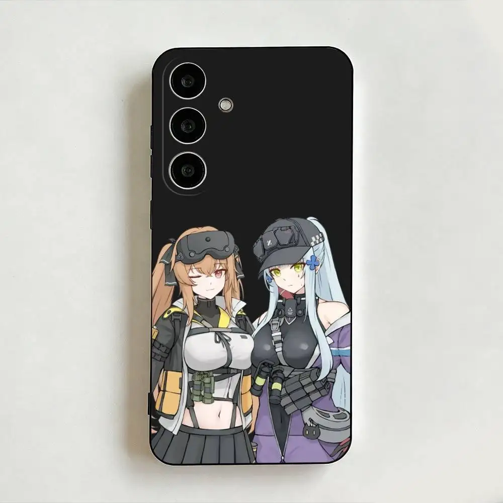 

UMP9 UMP45 HK416 Girls Frontline Phone Case For Samsung Galaxy A73,A72,A71,A70,A53,A52,Cover Others Soft Black Shell ll