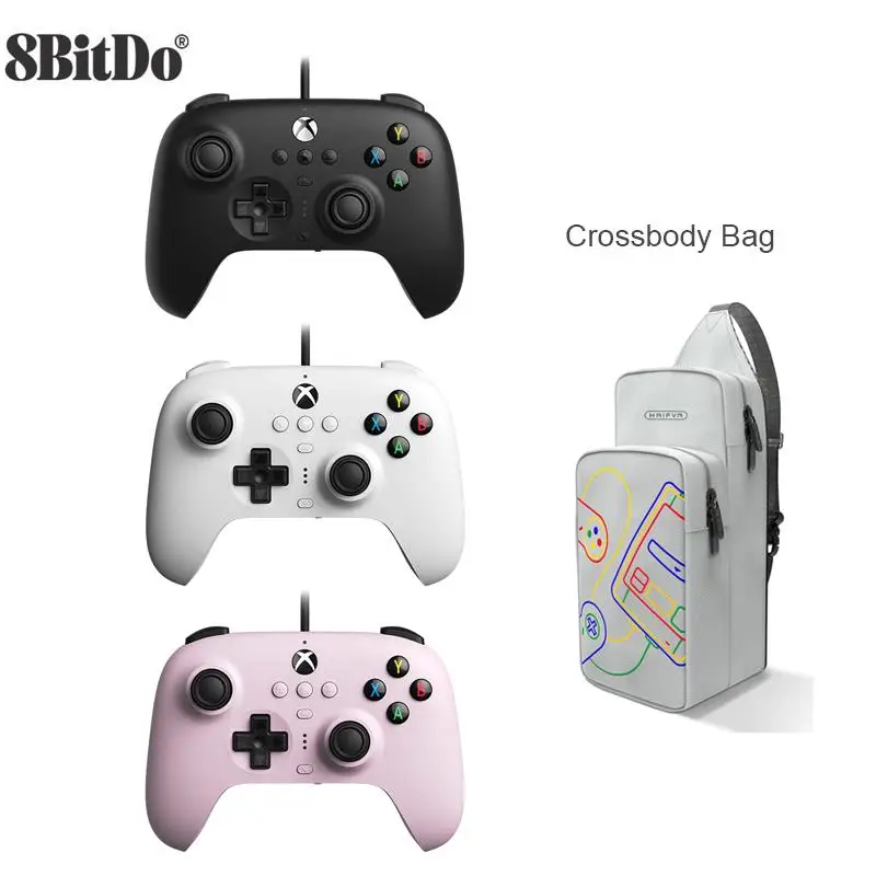 New 8BitDo Ultimate Wired Controller Gamepad with Joystick for Xbox Series, Series S, X, Xbox One, for Windows 10 Game