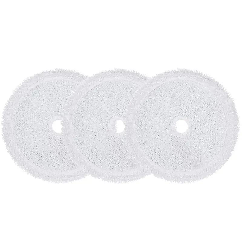 BMBY-9X Reusable Replacement Mop Pads Compatible For Bissell 3115 Spinwave Hard Floor Expert Wet And Dry Robot Vacuum