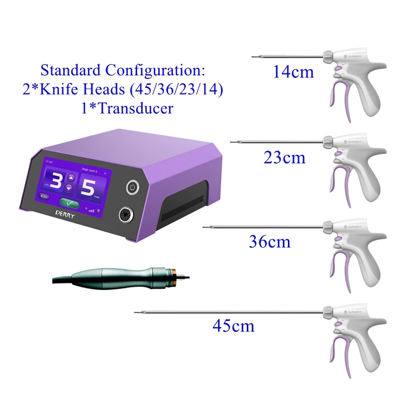 Derry PUS5 Precise Cutting Veterinary Ultrasonic Scalpel-Minimal Tissue Trauma Hemostatic Surgical Instrument for Pet Animal Use