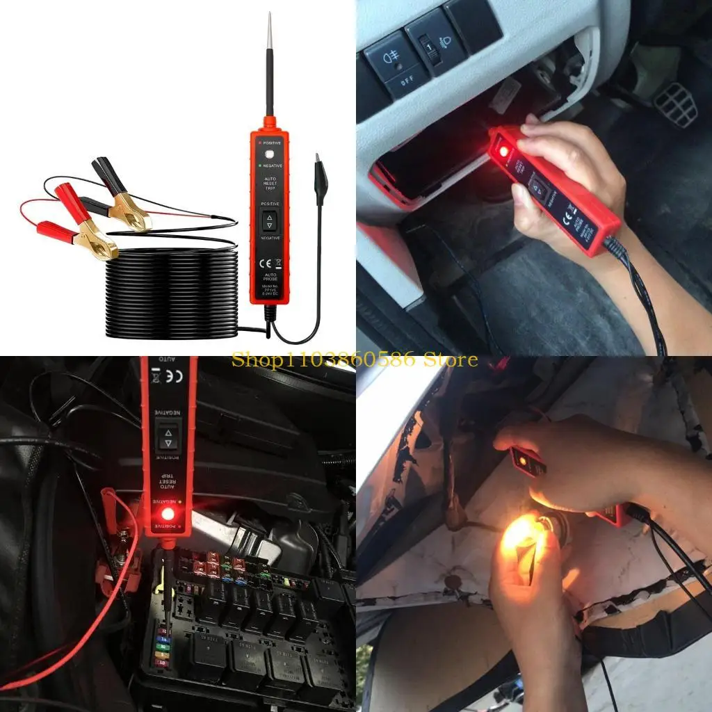 

242A Auto Electric Circuit Tester 6-24V for DC Suitable for Check Lamps Electric