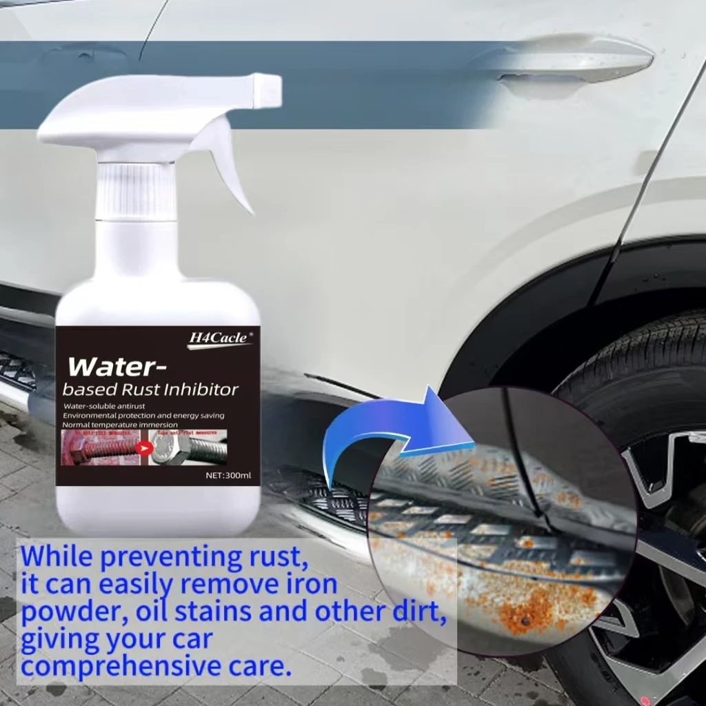 Water-based Rust Inhibitor Multi-purpose Car Rust Remover Derusting Spray Auto Home Cleaning Metal Paint Clean Anti-Rust