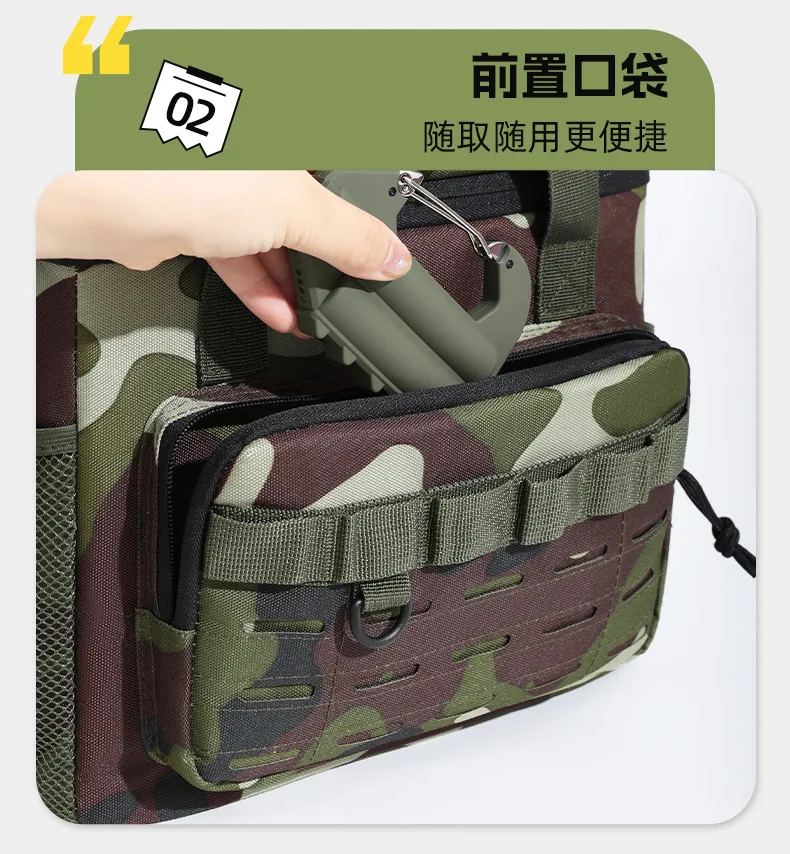1pc Insulated Backpack Cooler Large Capacity Oxford Cloth Backpack Outdoor Travel Beer Bag Waterproof PEVA Lined Ice Bag