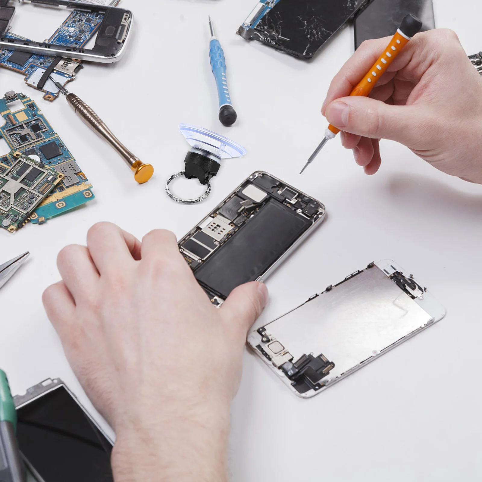 Multifunktionale Handy Bildschirm Entferner Robuste Saugnapf Werkzeug Telefon Tablet Bildschirm Reparatur Mobile Handys Reparatur Werkzeug