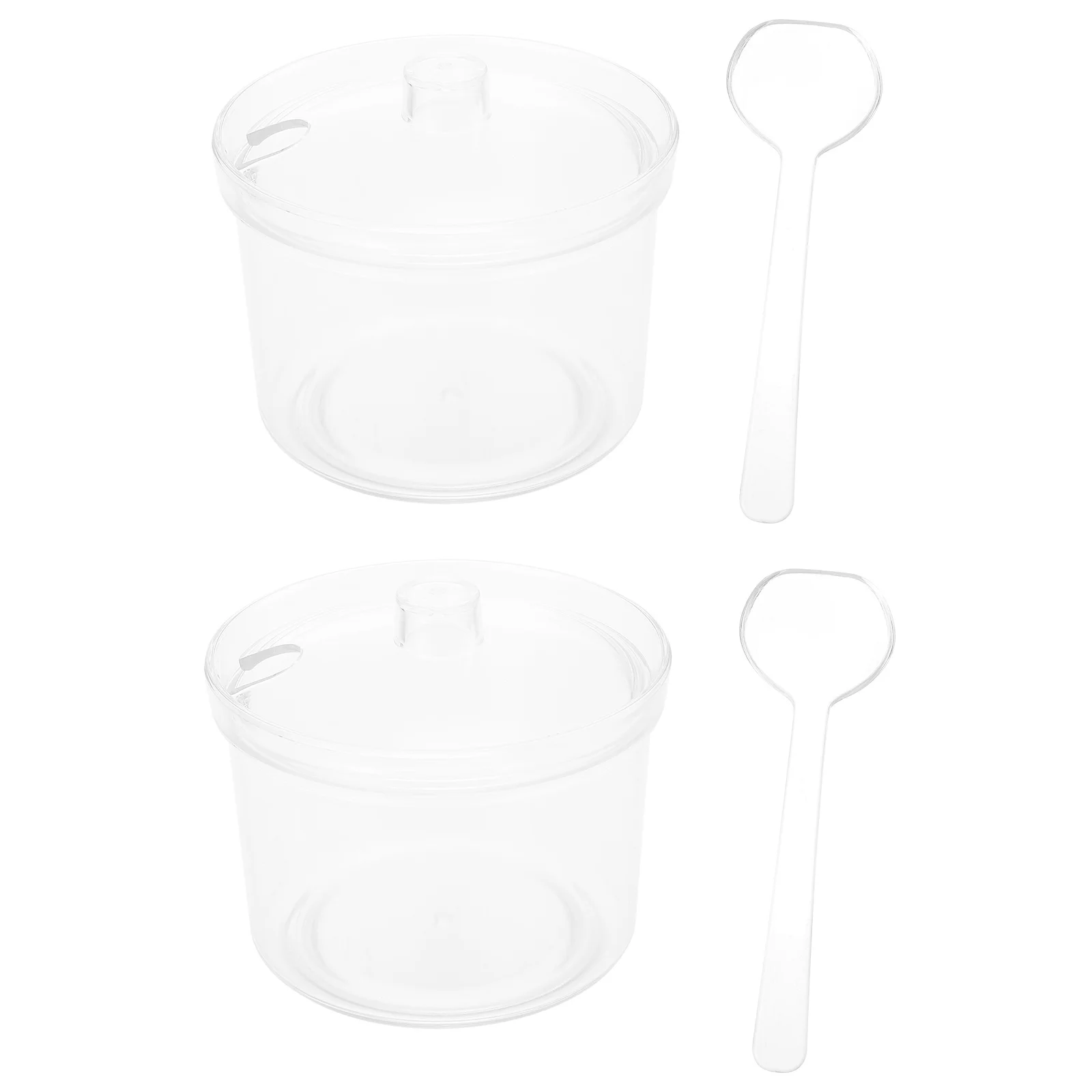 

Acrylic Seasoning Jars Spice Jar Condiment Holder Kitchen Salt Jars Dispensers Gadgets Decorative Storage Boxes Safe