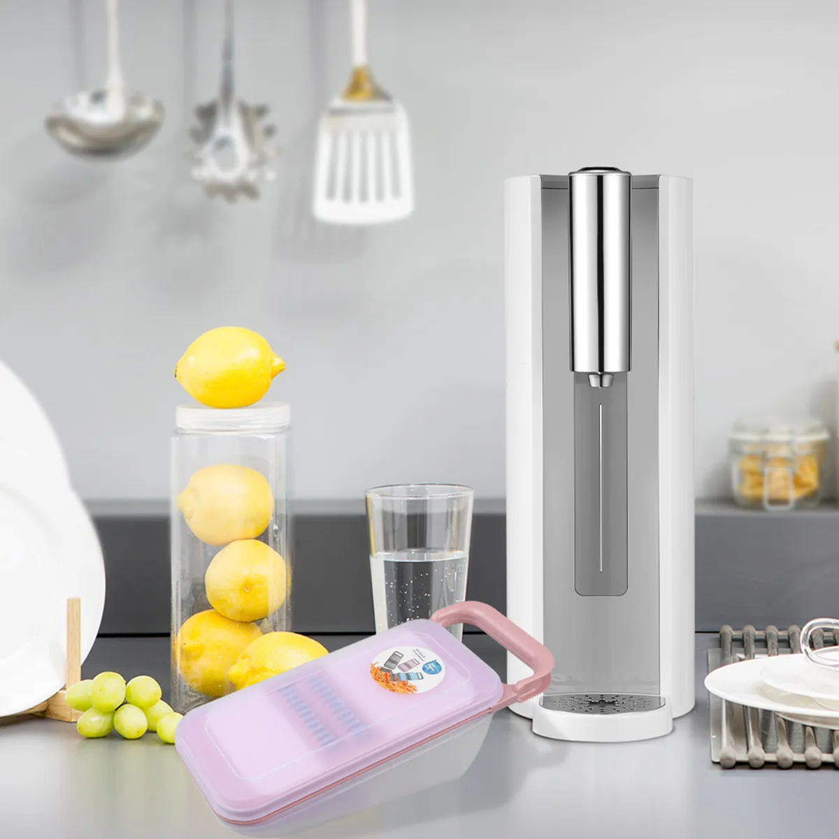 Multifunction Coarse Grater Plastic Handle Premium Stainless Steel Blades Tomato Cucumber Lemon Slicer Carrot Planing Kitchen