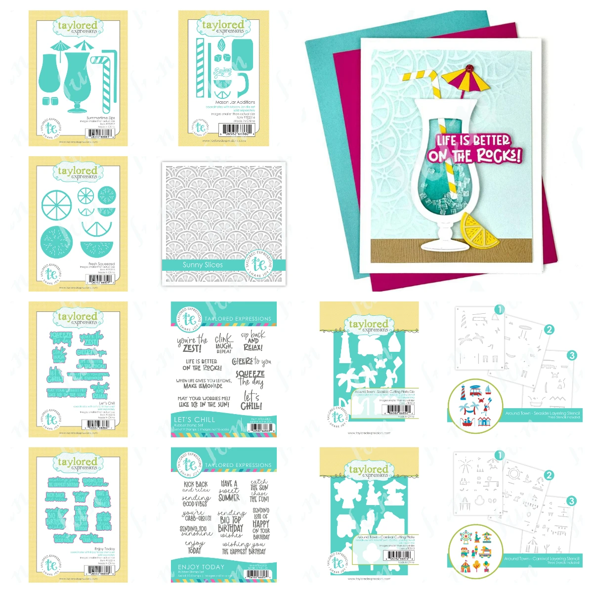 Petal Palette Stencil & Die Combo Metal Cutting Dies Stencils for DIY Scrapbooking Album Paper Card Embossing New Die Cut