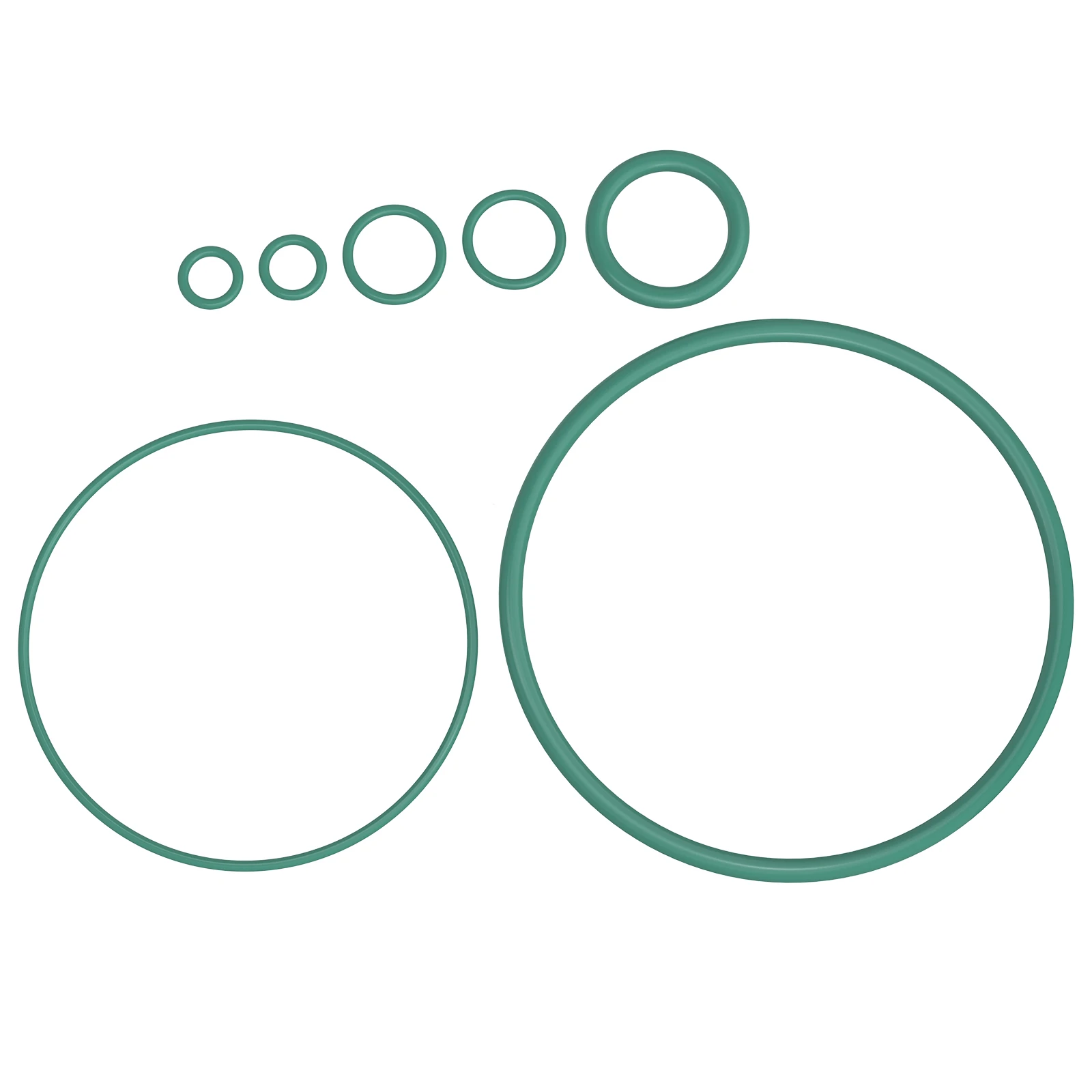 Bevinsee kit de substituição de anel o para tampa de filtro de óleo para bmw m52tu m54 e36 e46 e39 e60 e61 x3 x5 z3 z4 323i 325i 328i 330i