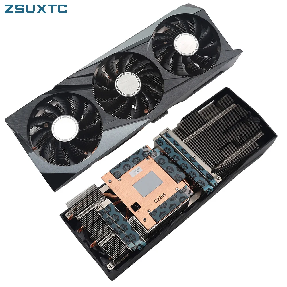 PLA09215S12HH T129215BU heat sink ,For Gigabyte RX6900XT GAMING OC RX 6900XT  radiator Cooler Graphics Card Fan