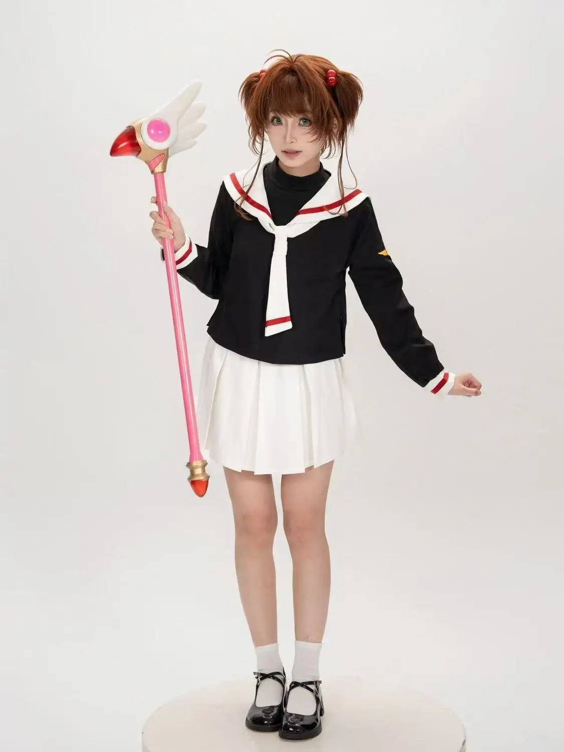 

Sakura Cosplay Dress | Tomoyo Daidouji Inspired Sailor School Uniform