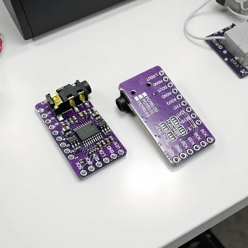 △ PCM5102A Interface I2S DAC Decoder GY-PCM5102 I2S Player Module For Raspberry Pi PHAT Format Board Digital PCM5102 Audio Board