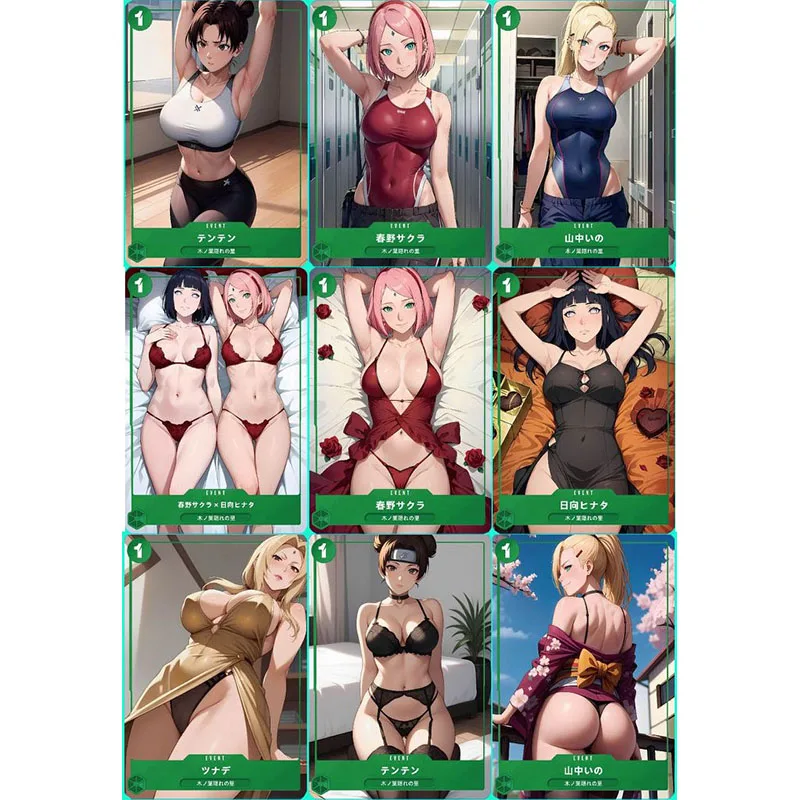 One Piece Collectible Cards Boys Games Toys Tabletop Games Birthday Gifts DIY Anime Kana Ueda Nami Boa Premium Flash Card 43PC