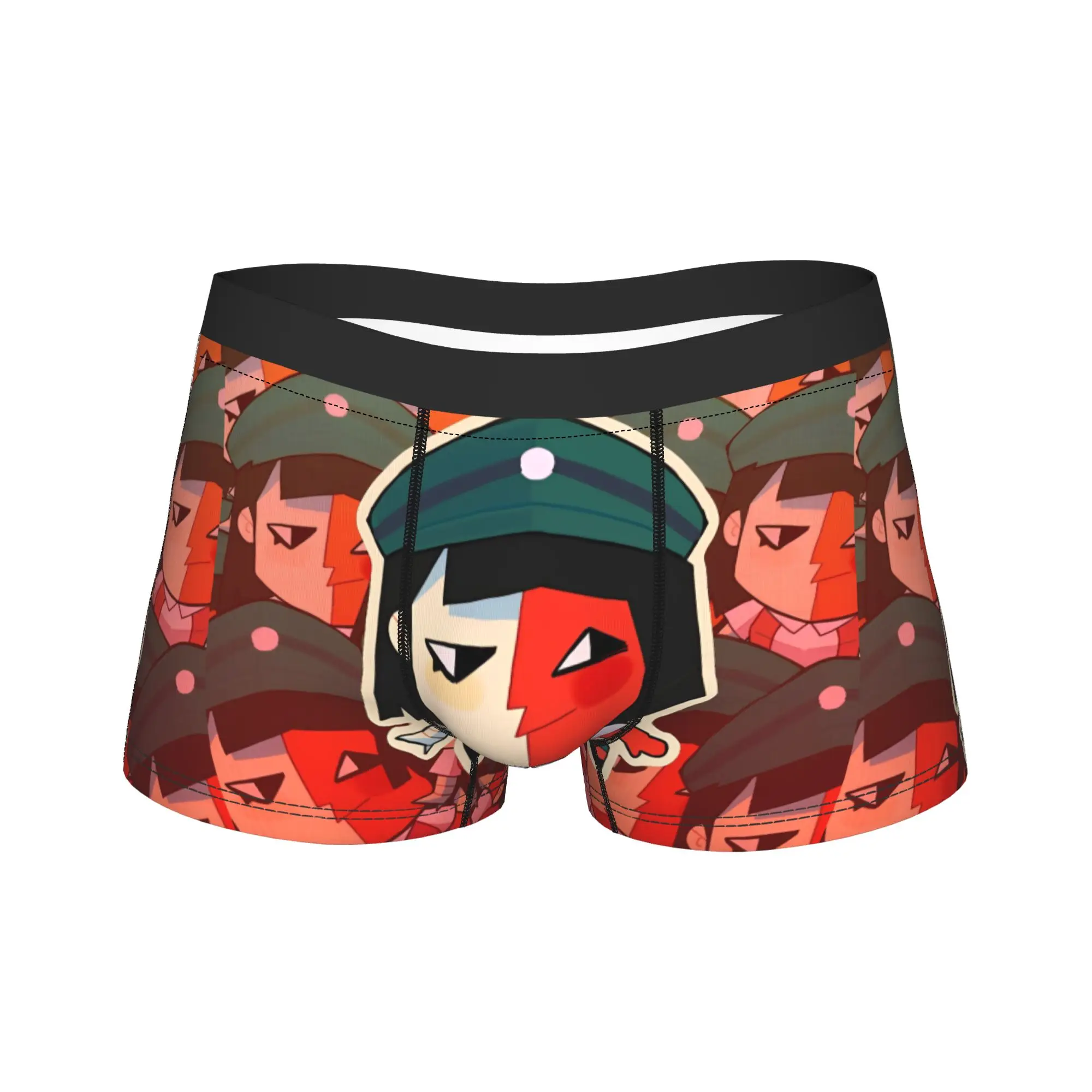 

Трусы-боксеры Dream BBQ ENA Game 2025: дышащие, с принтом, для мужчин, с анатомическим мешочком, больших размеров