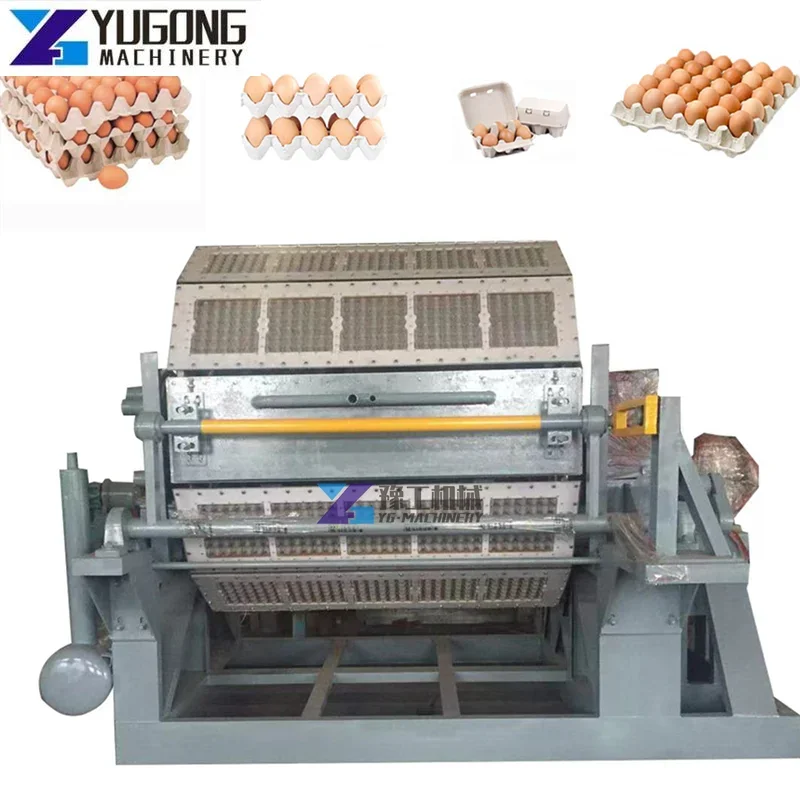 High Efficiency Small Capacity Egg Tray Production Line/Industrial Egg Tray Making Machine Manufacturer Price