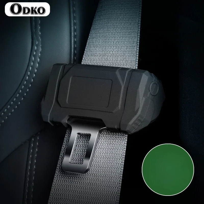 Car Seat Belt Buckle Cover - Anti-Scratch & Shockproof Silicone Extension Protector Car Accessoires