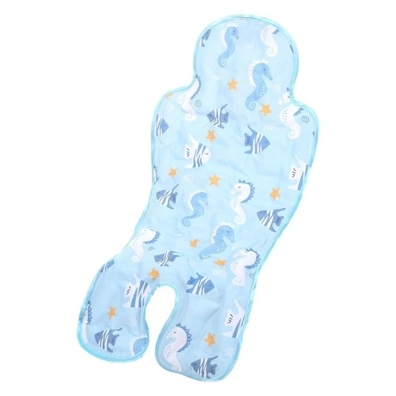 

Infant Cooling Pad for Car Seats & Strollers Double Sided Designs Strollers Cooling Cushions for Comfortable Summer Rides