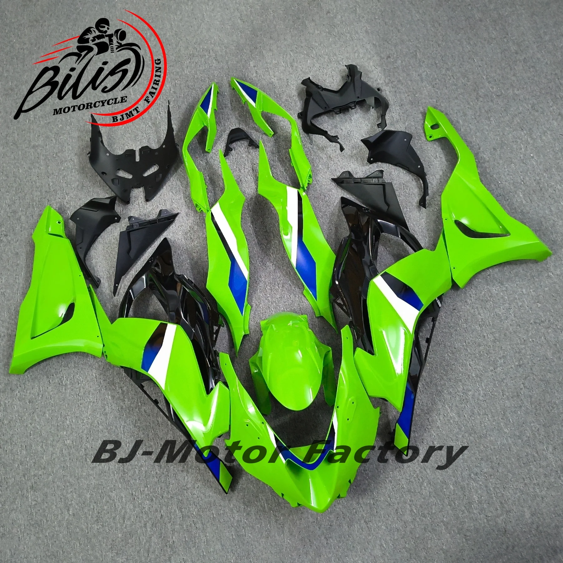 Custom Design For Kawasaki Ninja ZX-6R 2024 2025 2026 ZX 6R 636 ZX6R Full Fairing Kit, ABS Replacement Bodywork Matte Black Gray