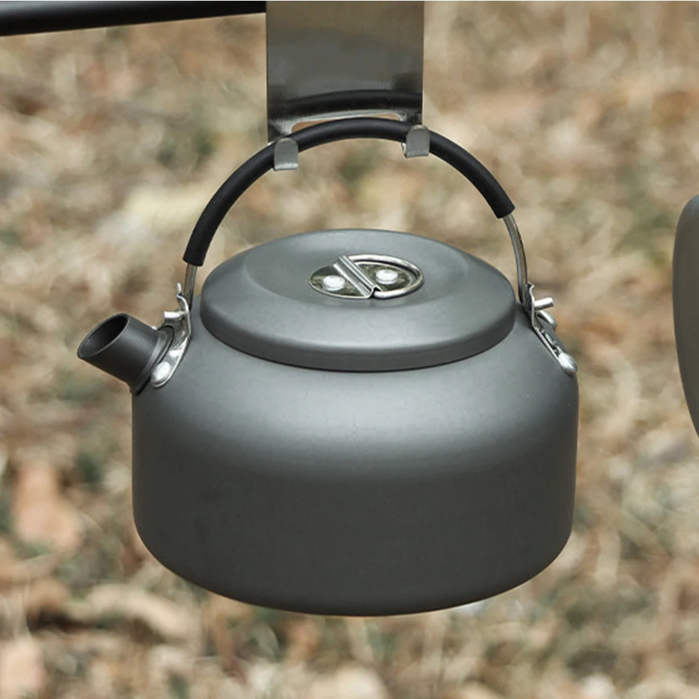 

1.4L Outdoor Wear resistant Tea Pots Water Pot Stovetop Tea Coffee Kitchen Pots Portable Convenient Water Kettle Boil Milk