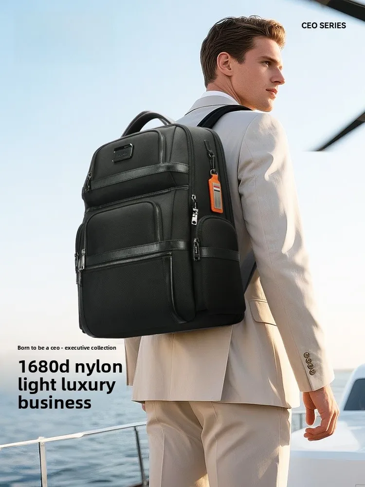 

BOPAI Высококачественная мужская деловая сумка XXX Capaci дорожная сумка для ноутбука Балтийская нейлоновая пригородная сумка повседневная простая S...