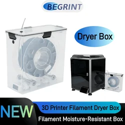 PLA Dryer Box Коробка для сушки нити для 3D-принтера Герметичная и влагостойкая Мониторинг в реальном времени для 3D-принтеров ABS-нити