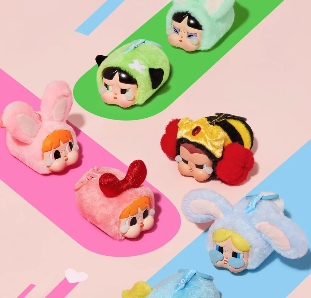 POP MART CRYBABY x Powerpuff Girls Series - Vinyl Face Plush Blind Box