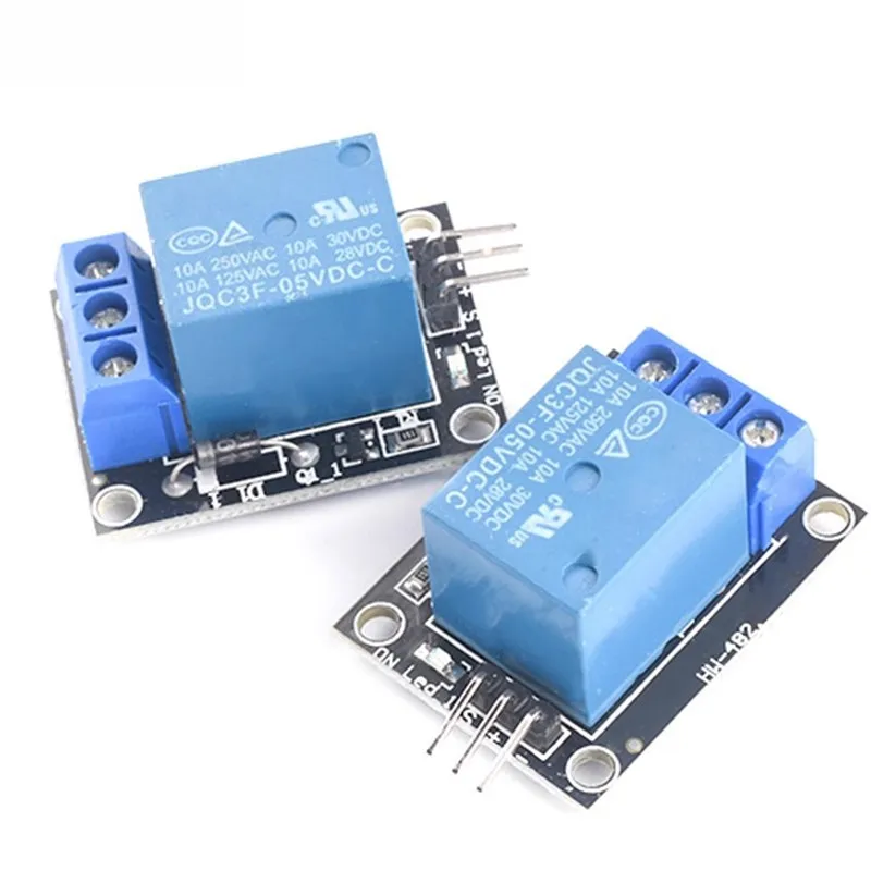 6pcs KY 019 5V 12V 1 Channel Relay Module High Level Trigger with Mounting Hole for Arduino Home Automation