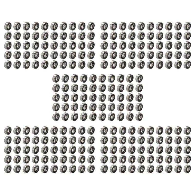 nalfi-250pcs-608-2rs-roulement-a-billes-abec-5-8x22x7-mm-roulements-a-billes-scelles-en-acier-au-carbone-a-gorge-profonde