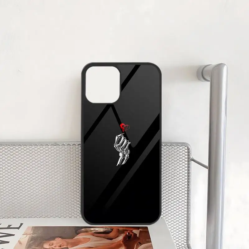 Cute Love Heart Phone Case PC+TPU For Iphone Apple 12 Pro Max 11 13 14 Mini 6S 7 8 Plus X Xs XR Back Cover image 4